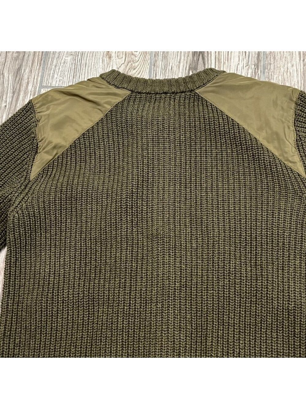 Minnie Rose Cotton Cashmere Shaker Utility Zip Up Cardigan Jacket Size XS - Picture 11 of 14